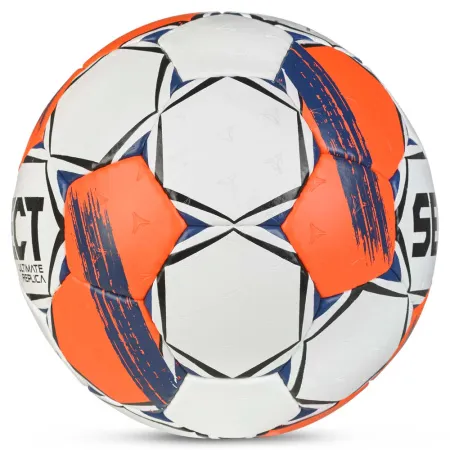 Мяч ганд. SELECT Ultimate Replica v25, 3572858745, р.3(Senior), ПУ,руч.сш, бел-оранж-т.син за 5&nbsp;373.70 ₽ купить в Твери