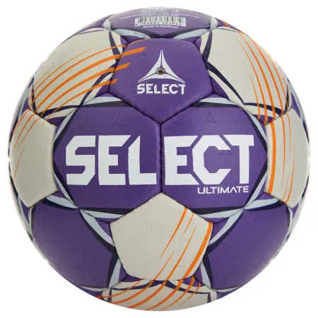 Мяч ганд. SELECT Ultimate Official EHF V24, 1612858999, Senior(р.3), EHF Appr, ПУ, руч.сш, фиол-сер за 15&nbsp;504 ₽ купить в Твери