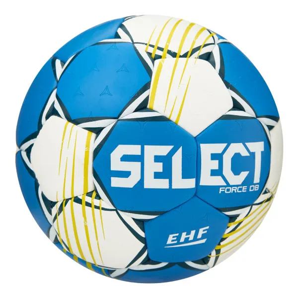 Мяч ганд. SELECT HB FORCE DB V25, 1622858205, Senior (р.3), EHF Appr,ПУ, гибр.сш., сине-белый за 8&nbsp;438.80 ₽ в Твери