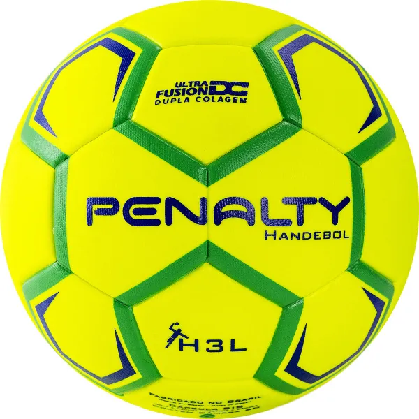Мяч ганд. PENALTY HANDEBOL H3L ULTRA FUSION X, 5203632600-U, р.3, PU, термосшивка, жел за 3&nbsp;187.50 ₽ в Твери